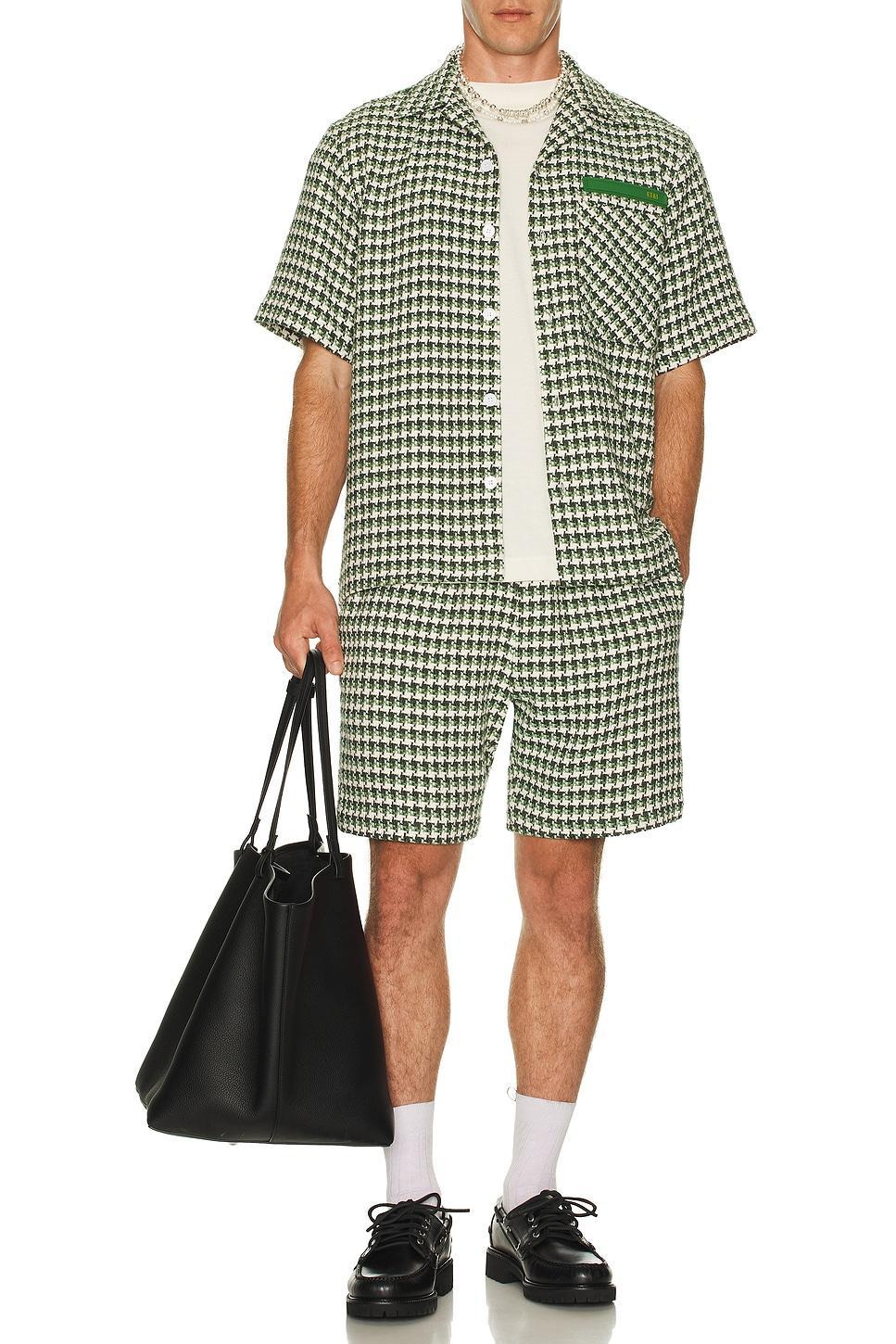 Plaid Drawcord Shorts Product Image