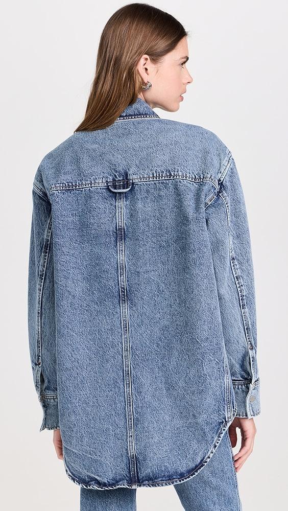 Apiece Apart Pia Oversized Shacket | Shopbop Product Image