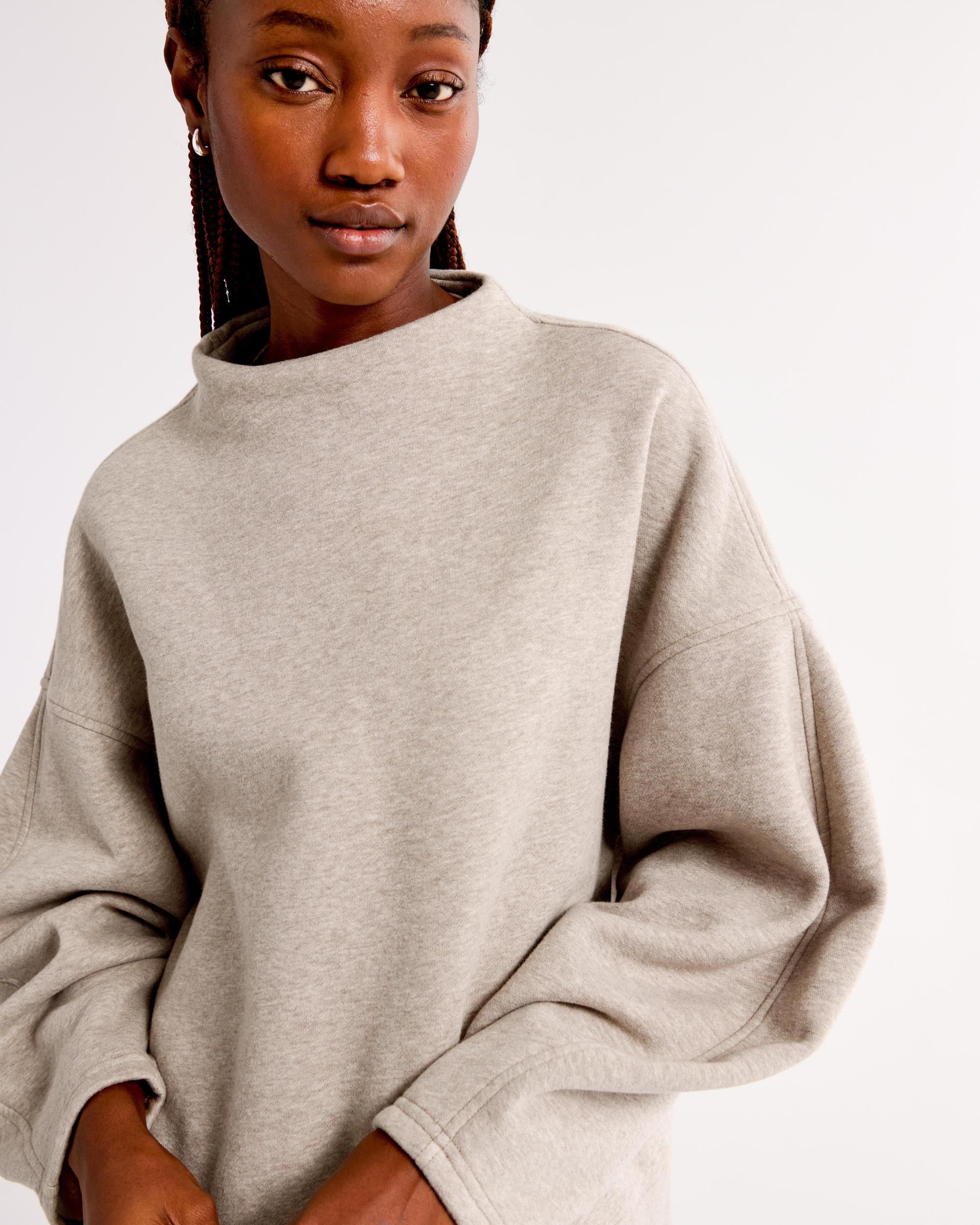 Essential Barrel Mock Crew Product Image