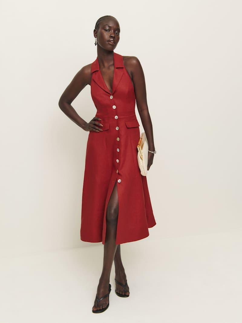 Masha Linen Dress Product Image