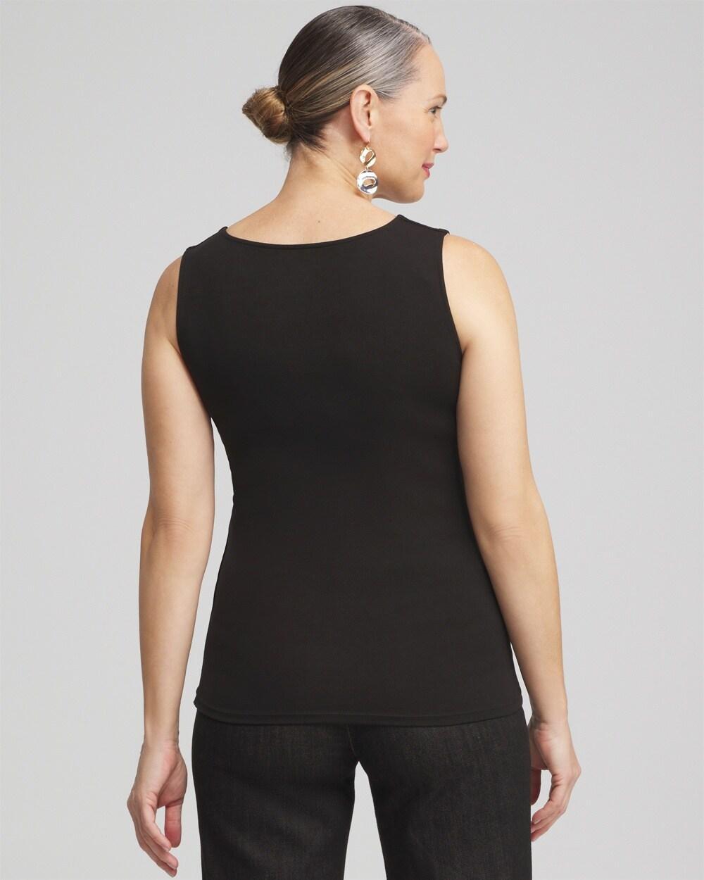 Ribbed High Neck Tank Product Image