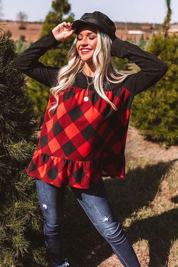 Hugs, Kisses, and Warm Wishes Shift Top Product Image