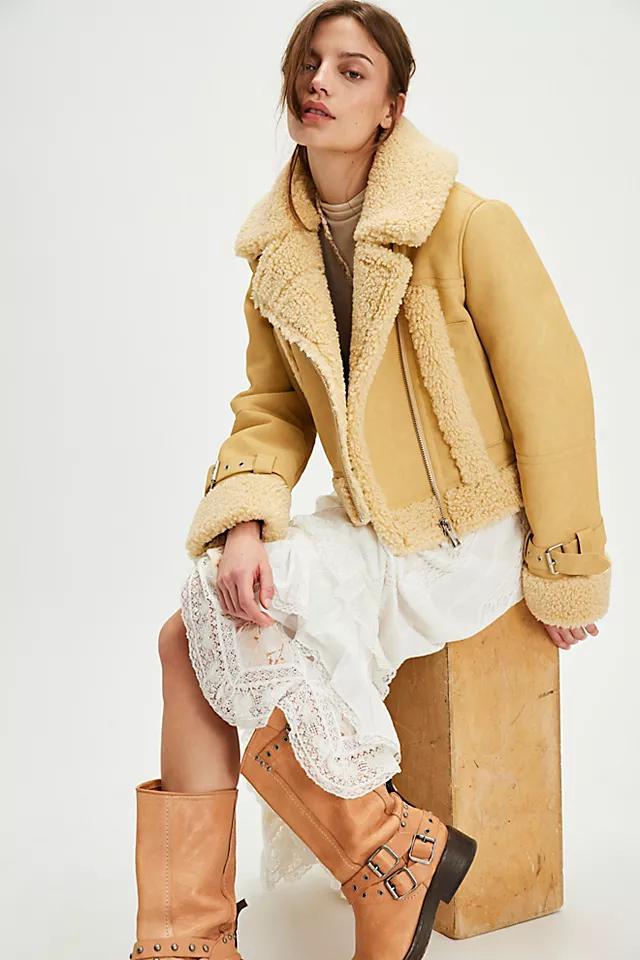 Jay Supple Sans Leather Bonded Coat Product Image