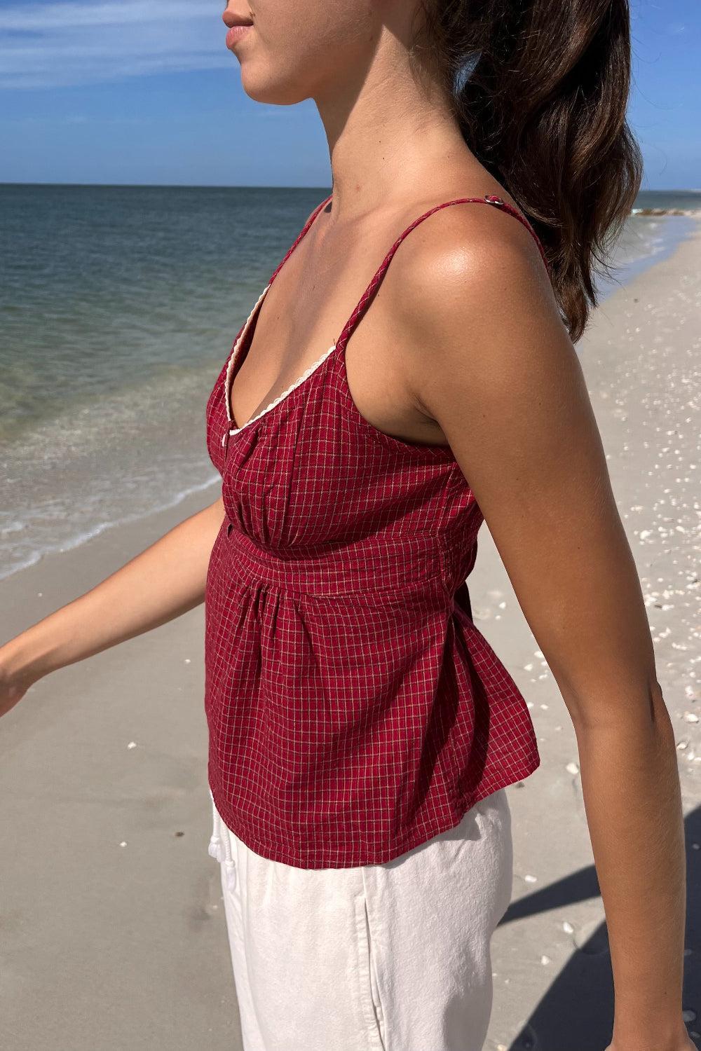 Tiffany Plaid Tank Product Image