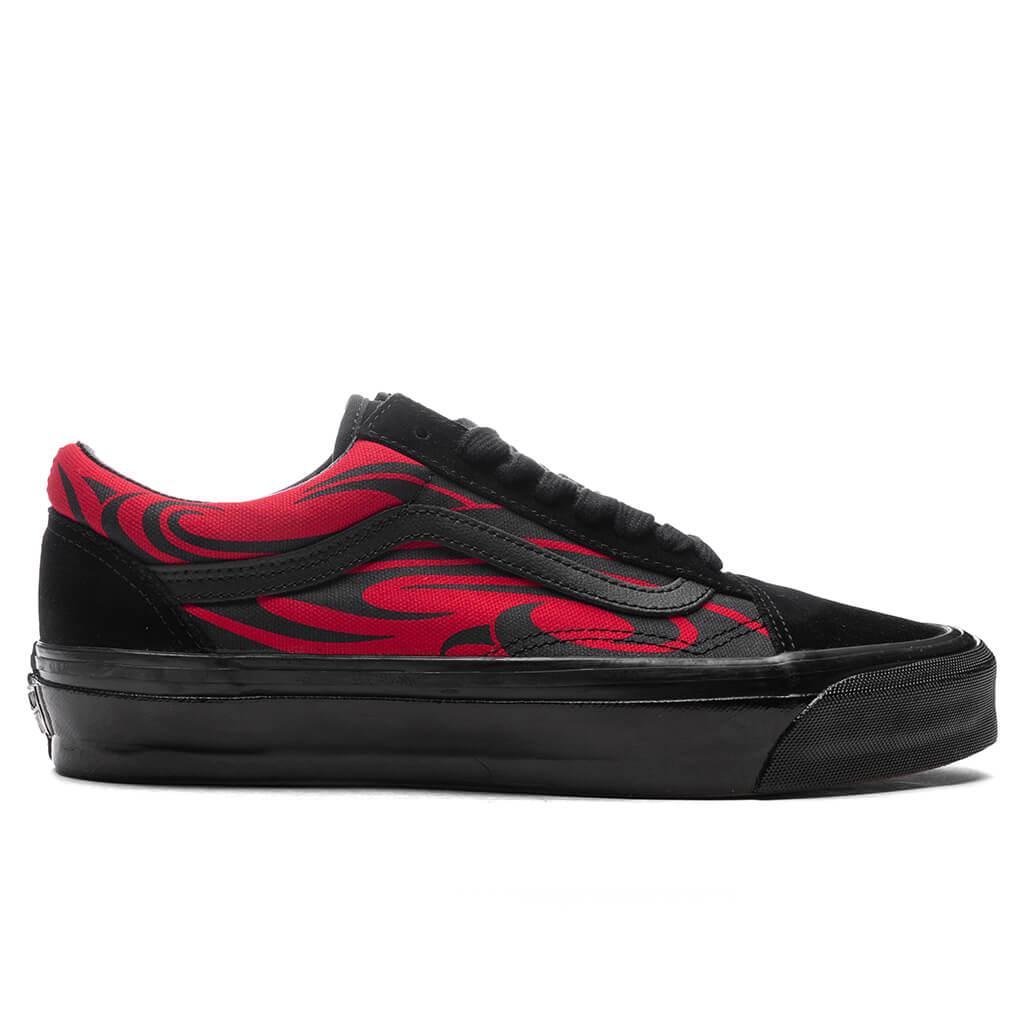 Premium Old Skool Y2K Flame - Black/Red Male Product Image