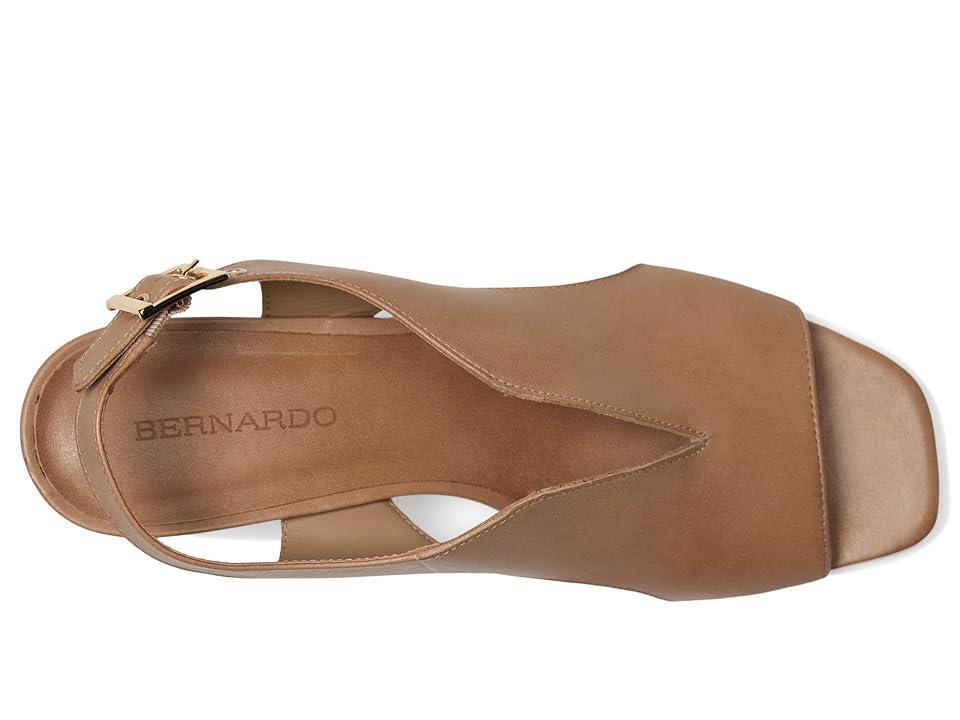 Womens Bedford Leather Mid Heel Sandals Product Image
