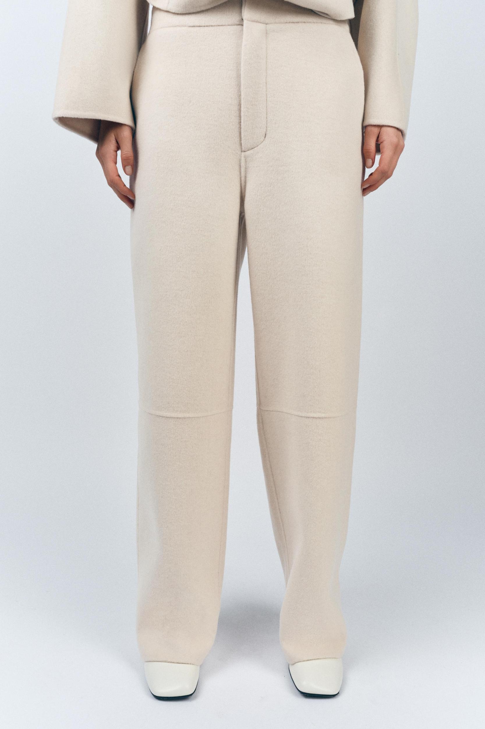 ZW COLLECTION WOOL BLEND PANTS Product Image
