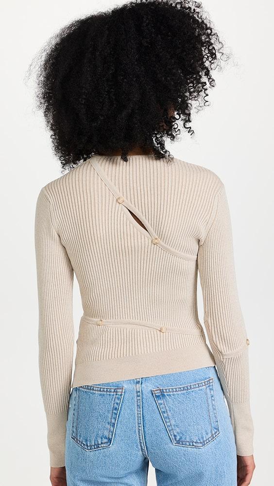 Jacquemus Le Cardigan Tordu | Shopbop Product Image