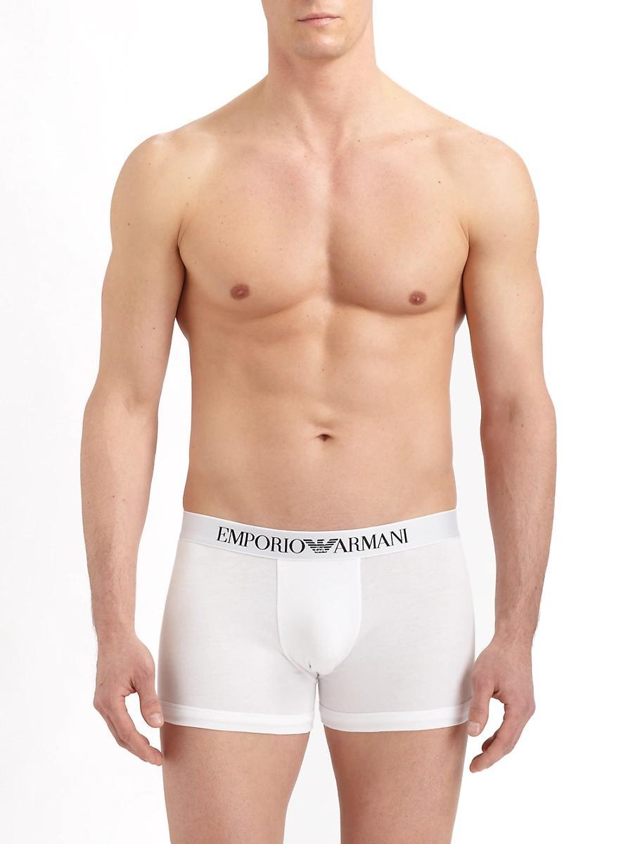 Emporio Armani Stretch Cotton Boxer Briefs Product Image