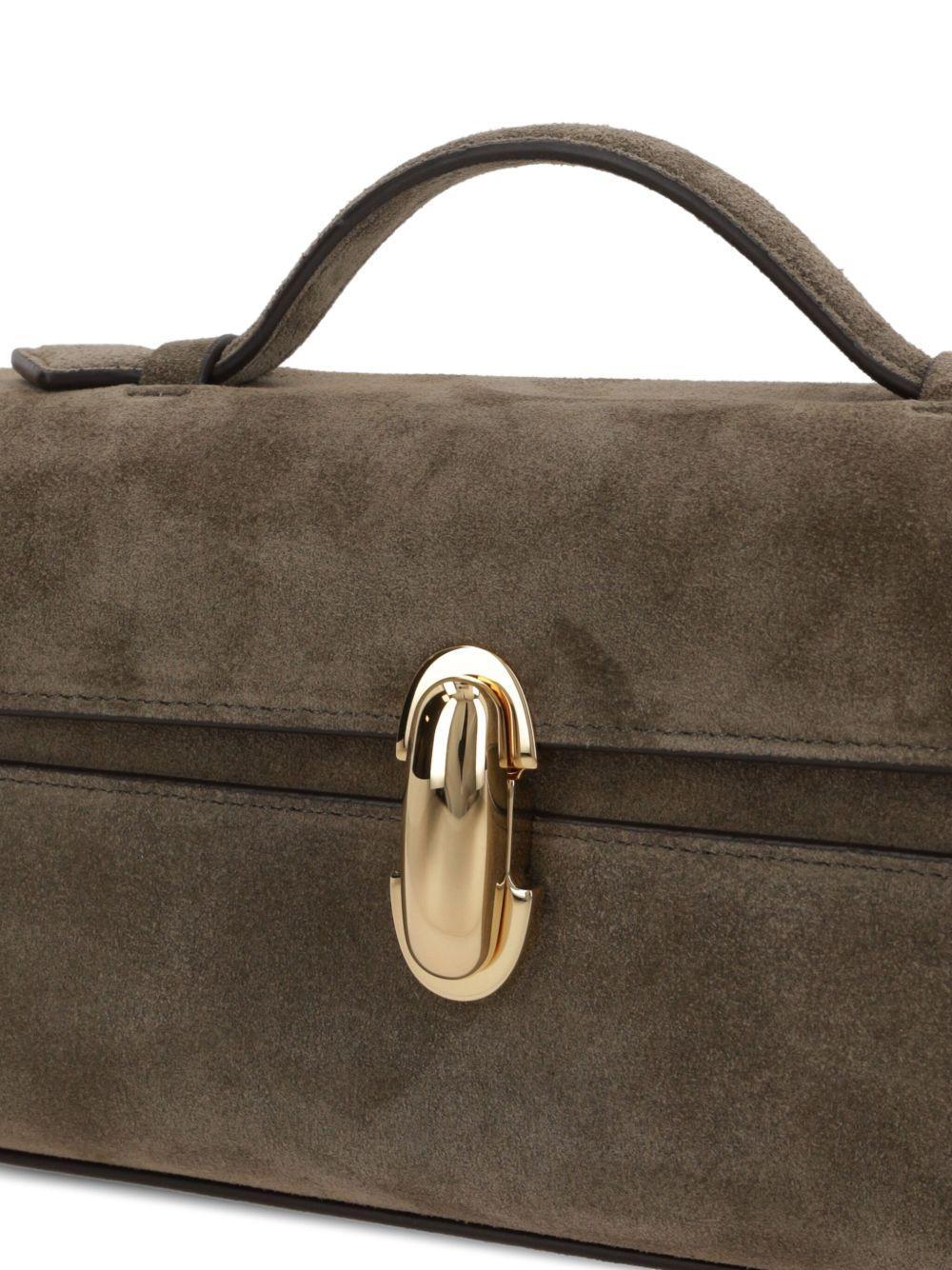 Slim Symmetry turn-lock flat-handle tote bag Product Image