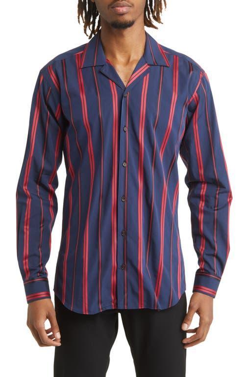 Mens Archemedis BoldStripe Sport Shirt Product Image