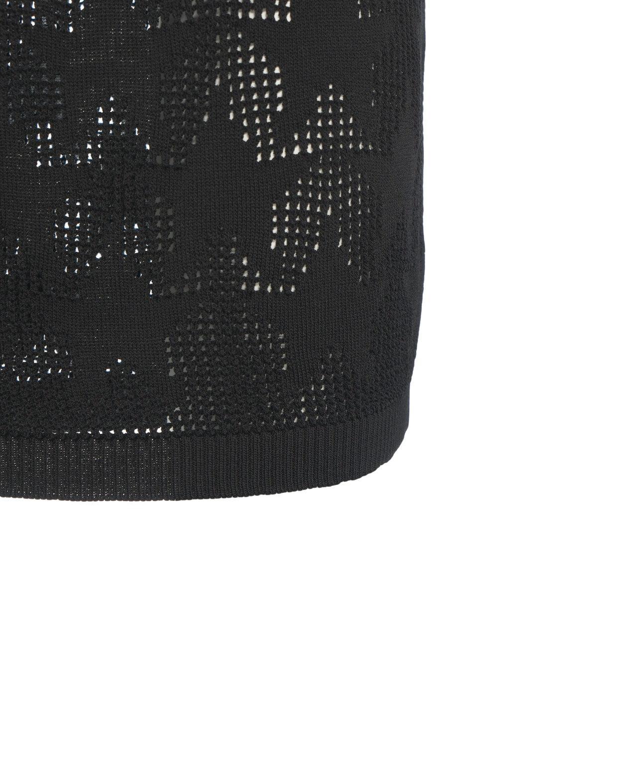 Open knit midi skirt Product Image