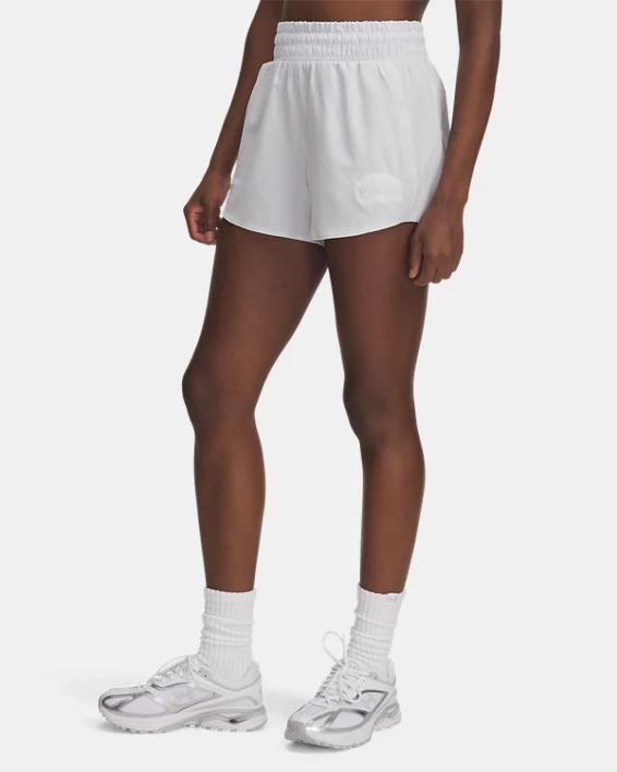 UA Flex Woven Collegiate Womens 3 Shorts Product Image