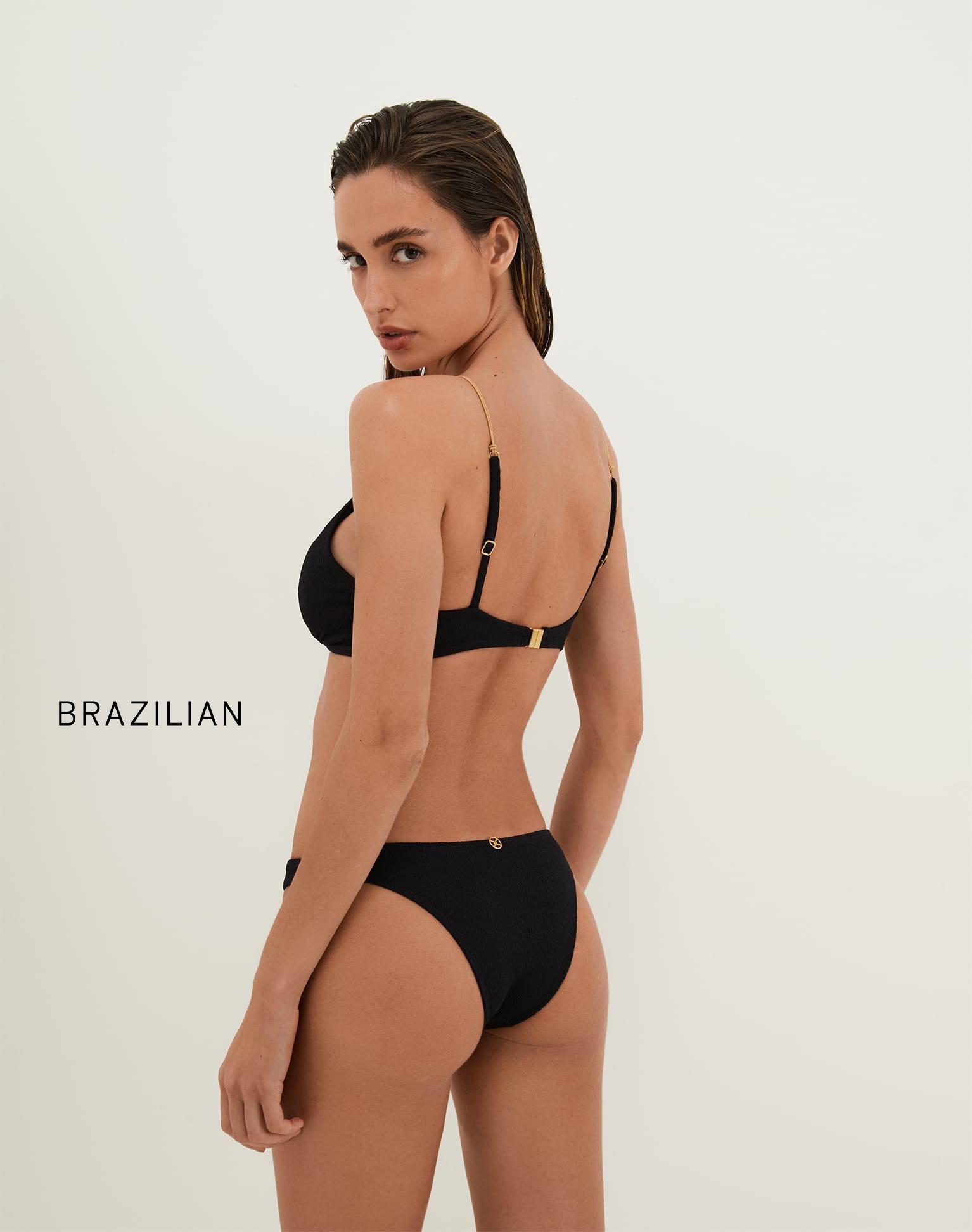Firenze Blake Bandeau Top - Black Product Image