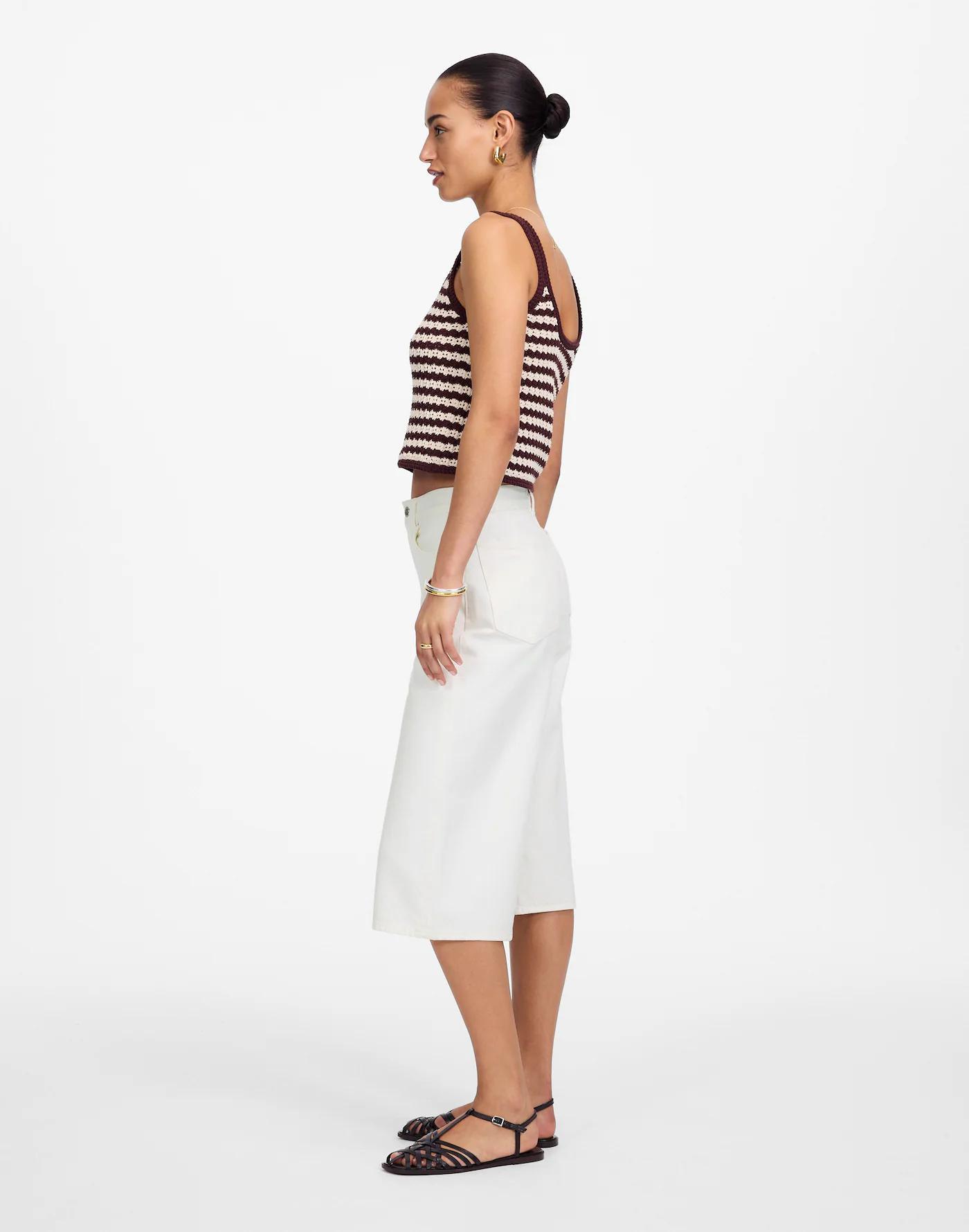 Denim Culottes Product Image