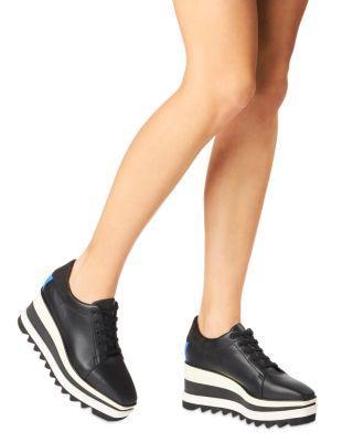 Women's Sneak Elyse Lace Up Platform Sneakers Product Image