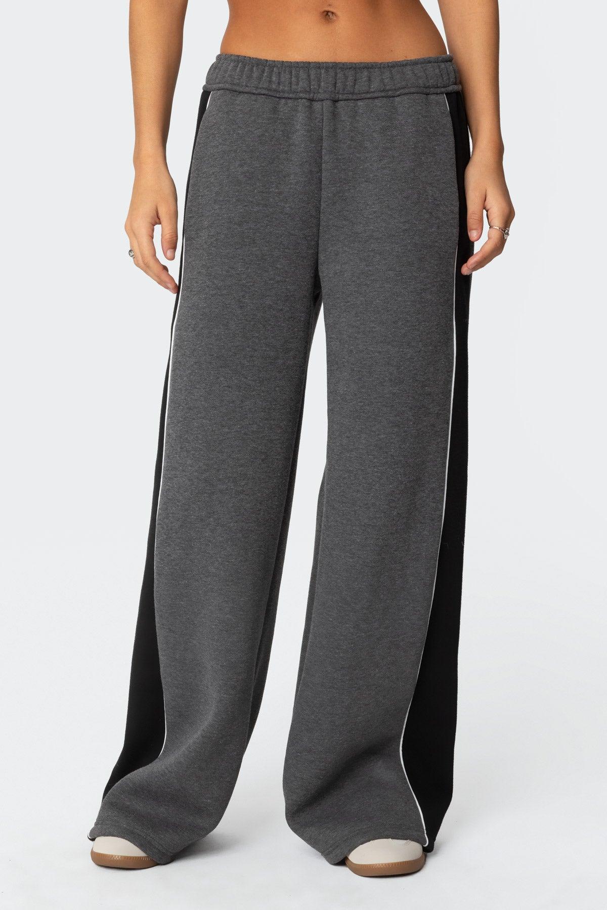 Contrast Panel Sweatpants Product Image