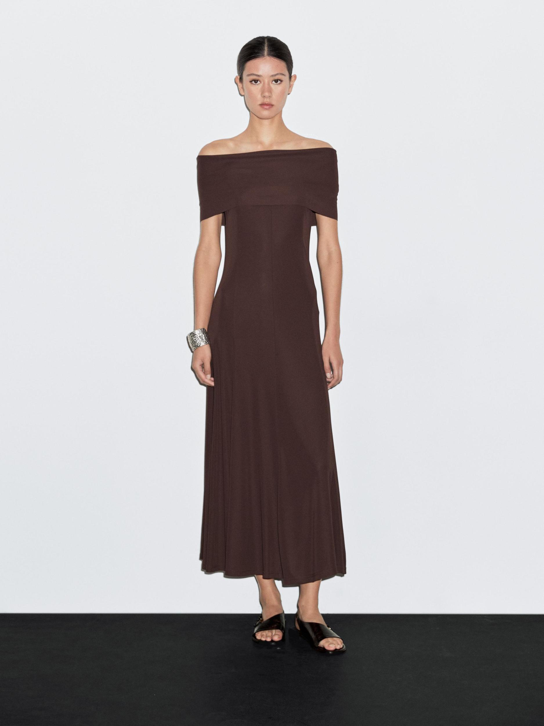 Long strapless dress Product Image