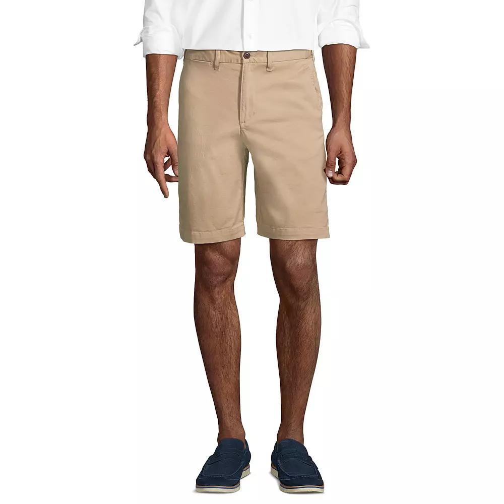 Men's Lands' End 9-inch Comfort-Waist Comfort-First Knockabout Chino Shorts, Size: 44, Soft Pink Product Image