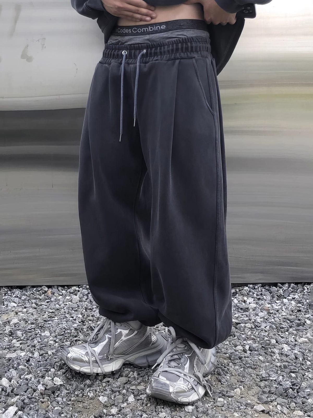 RT No. 12664 DARK GRAY HOODIE & SWEATPANTS Product Image