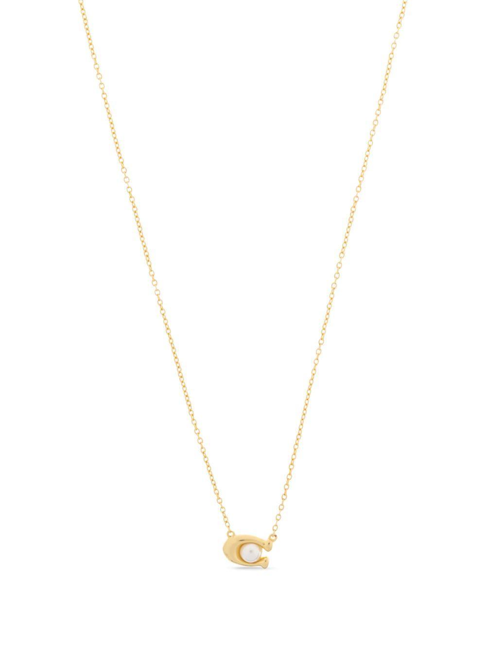 C Pearl necklace (set of two) Product Image