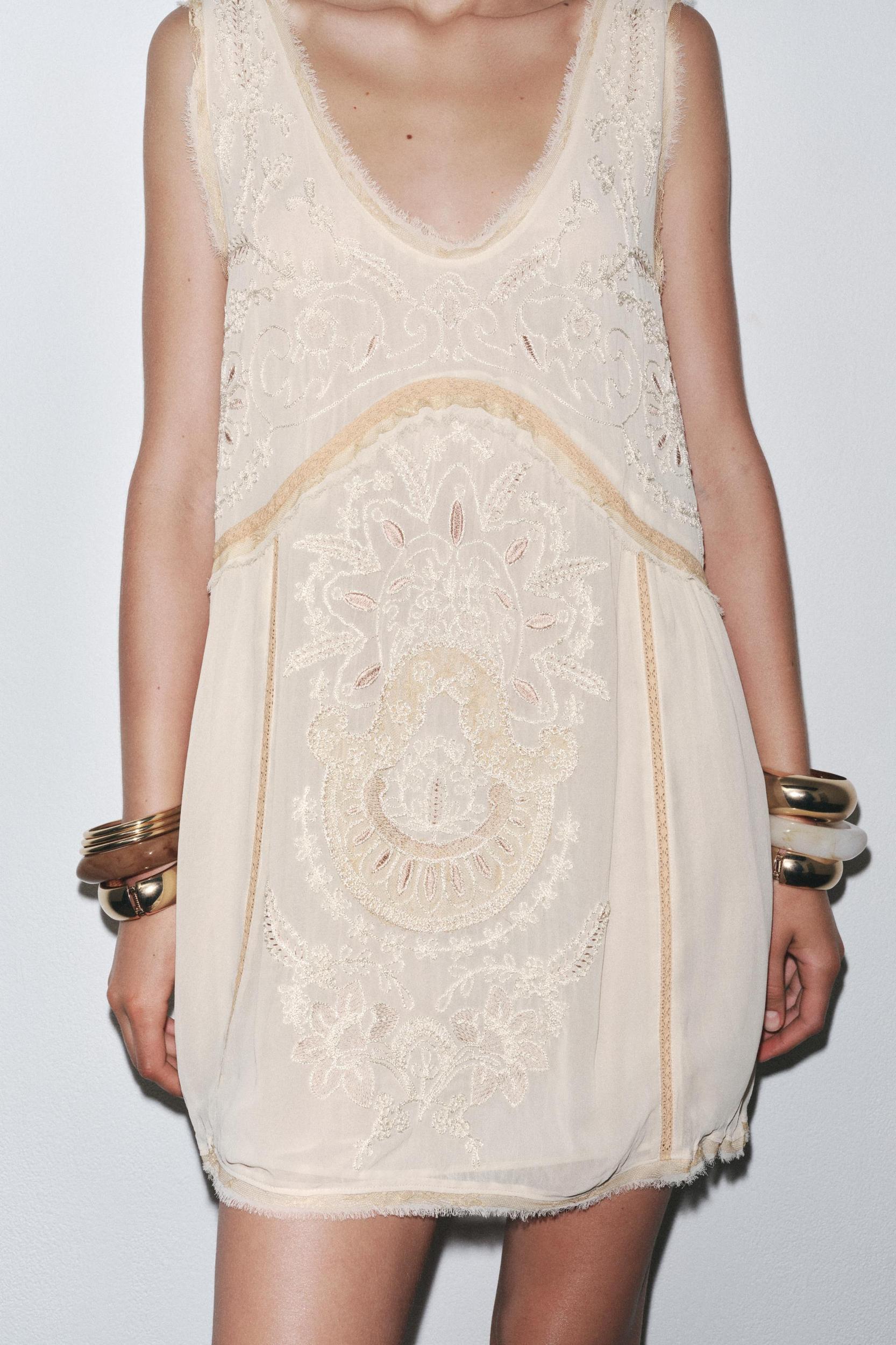 ZW COLLECTION EMBROIDERED DRESS Product Image