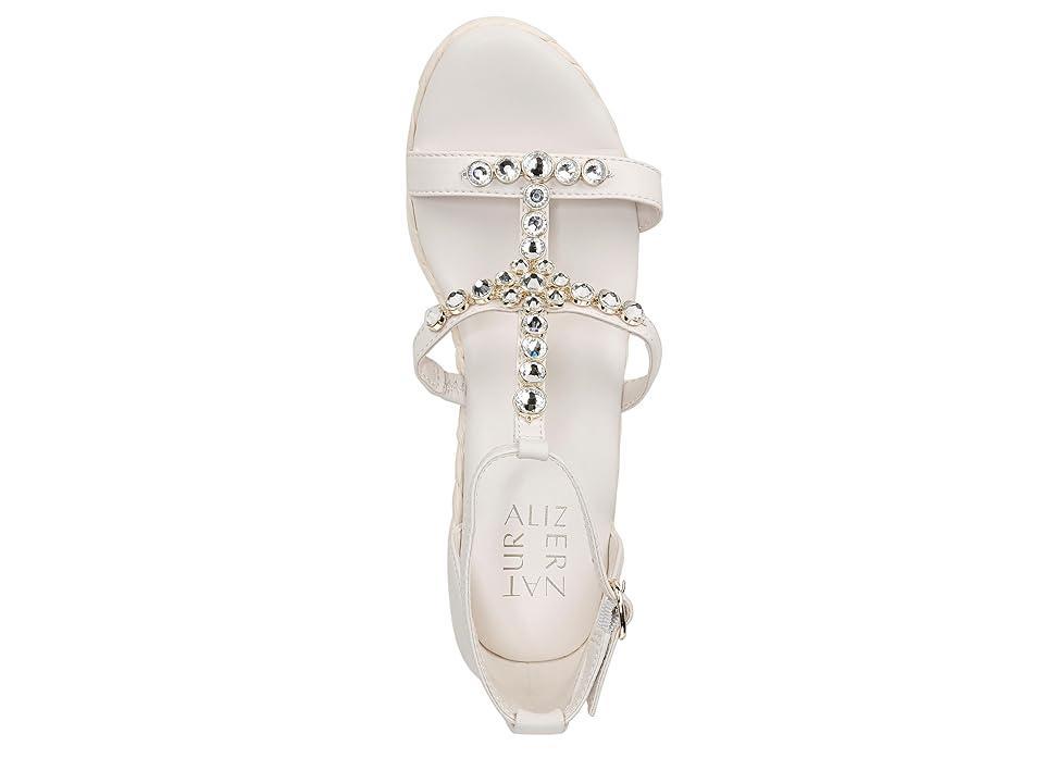 Naturalizer Serena Ankle Straps (Light Blue Metallic Leather) Women's Sandals Product Image