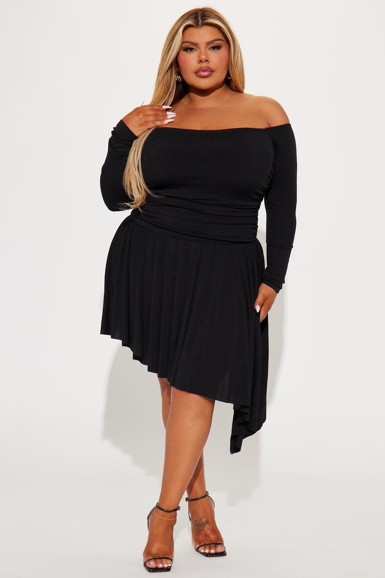 Runaway With Me Mini Dress - Black Product Image