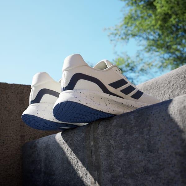 adidas Runfalcon 5 Running Shoes Cloud White 8 Mens Product Image
