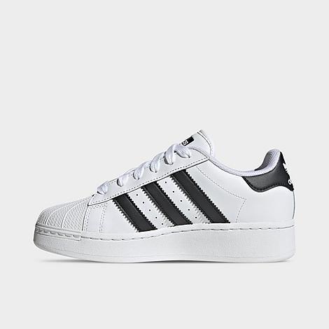 adidas Originals Womens Superstar XLG - Shoes White/Black Product Image