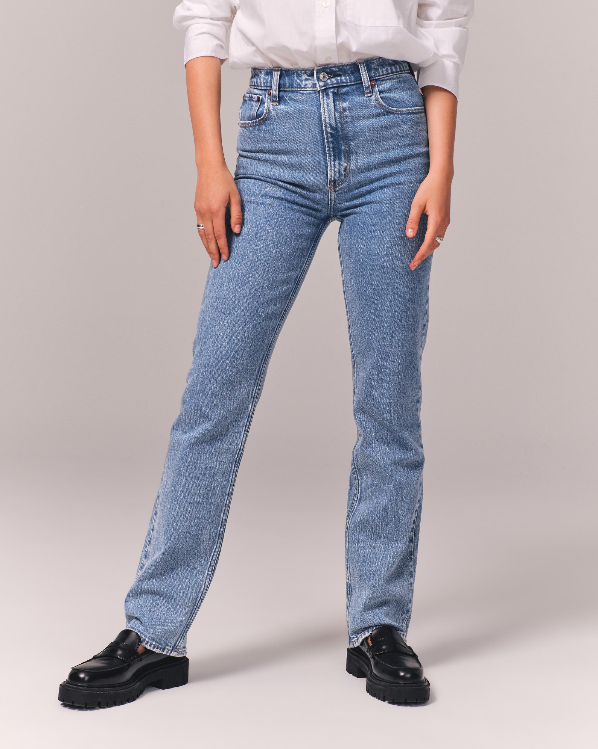 Ultra High Rise 90s Straight Jean Product Image