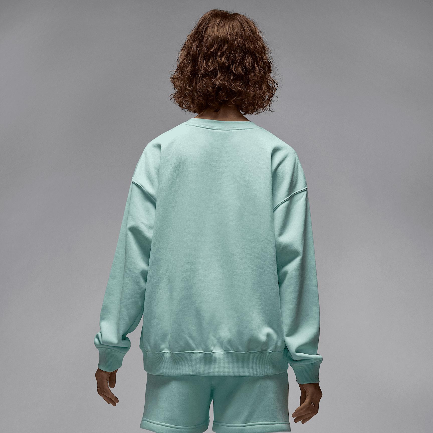 Women's Jordan Brooklyn Fleece French Terry Crew-Neck Sweatshirt Product Image