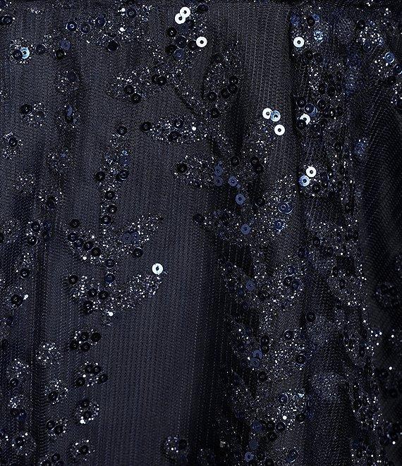 Dear Moon Ruched Mesh Ruffle Skirt Mini Dress Product Image
