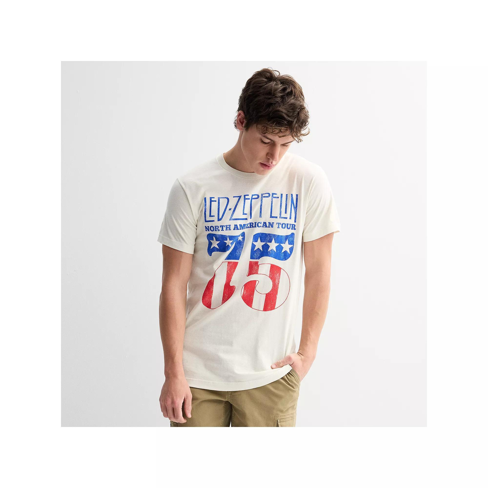 Mens Led Zeppelin 75 Tour Tee Product Image