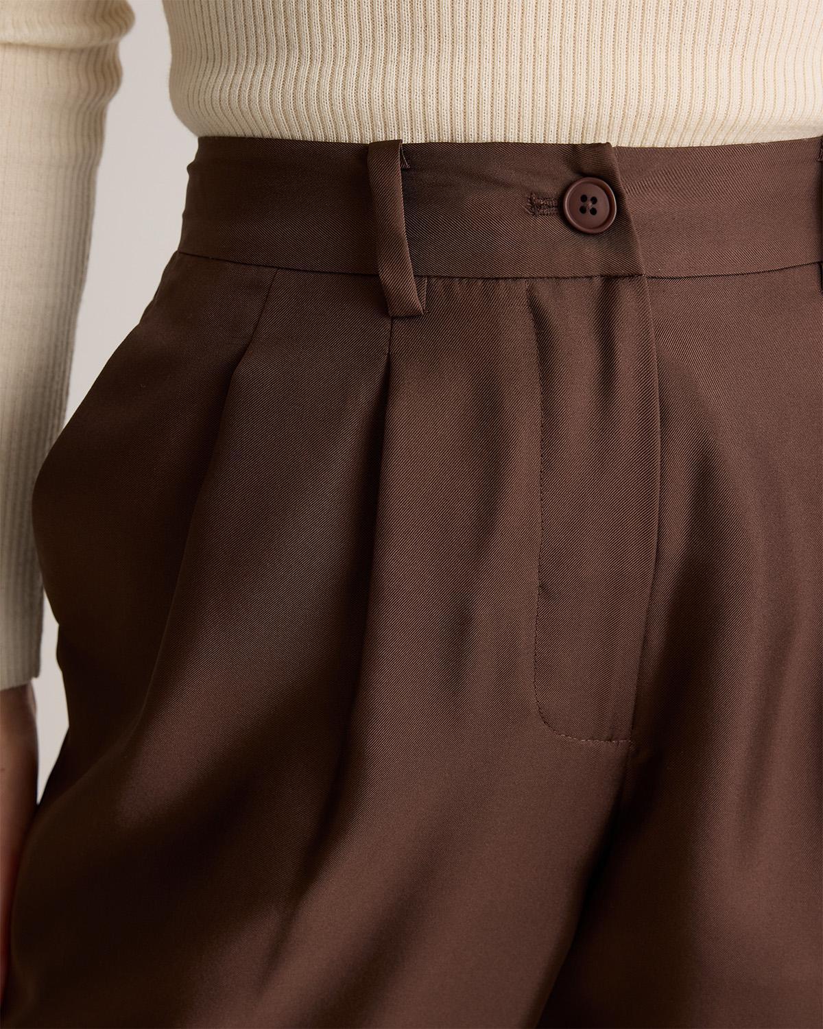 Quince | Women's 100% Silk Twill Trouser Cotton-Silk Product Image