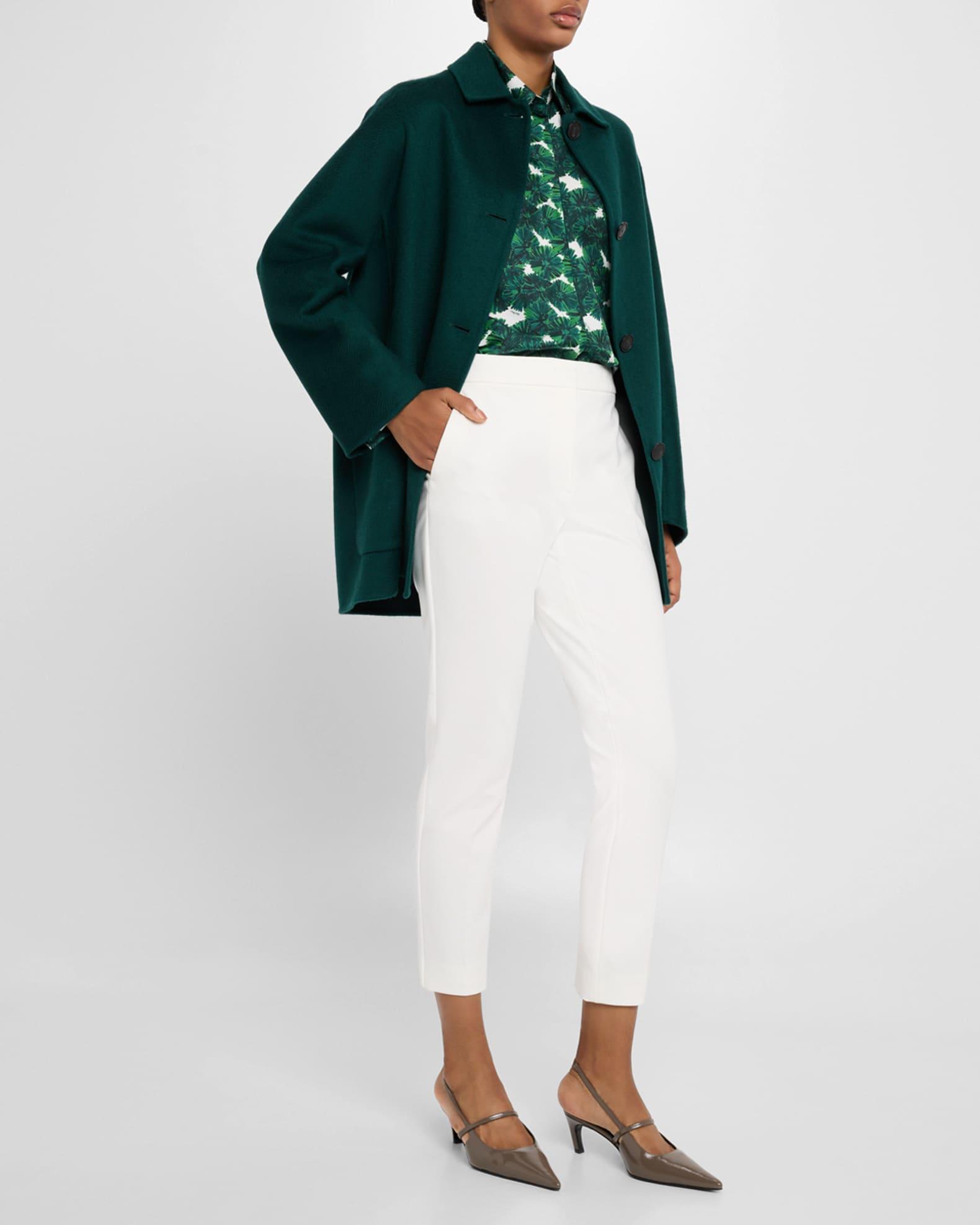 Lembi Single-Breasted Cashmere Coat Product Image
