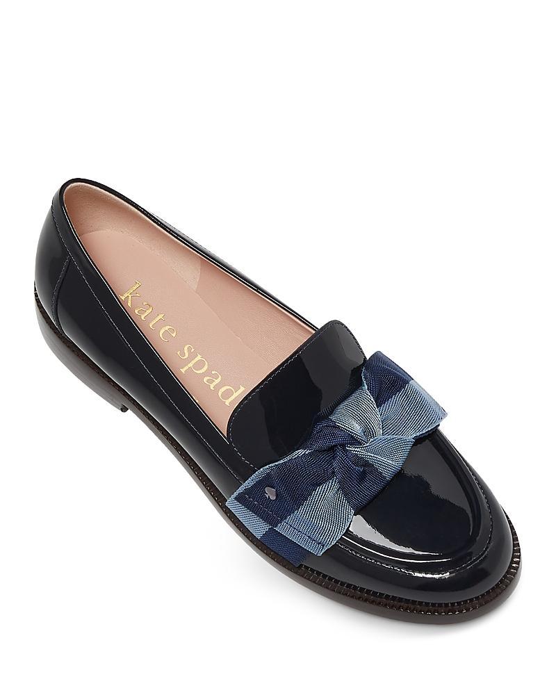 kate spade new york Womens Leandra Slip On Bow Loafer Flats Product Image