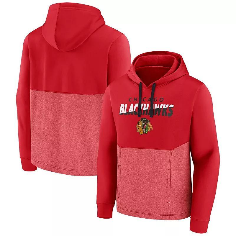 Men's Fanatics Branded Red Washington Nationals Call the Shots Pullover Hoodie, Size: 3XL Product Image