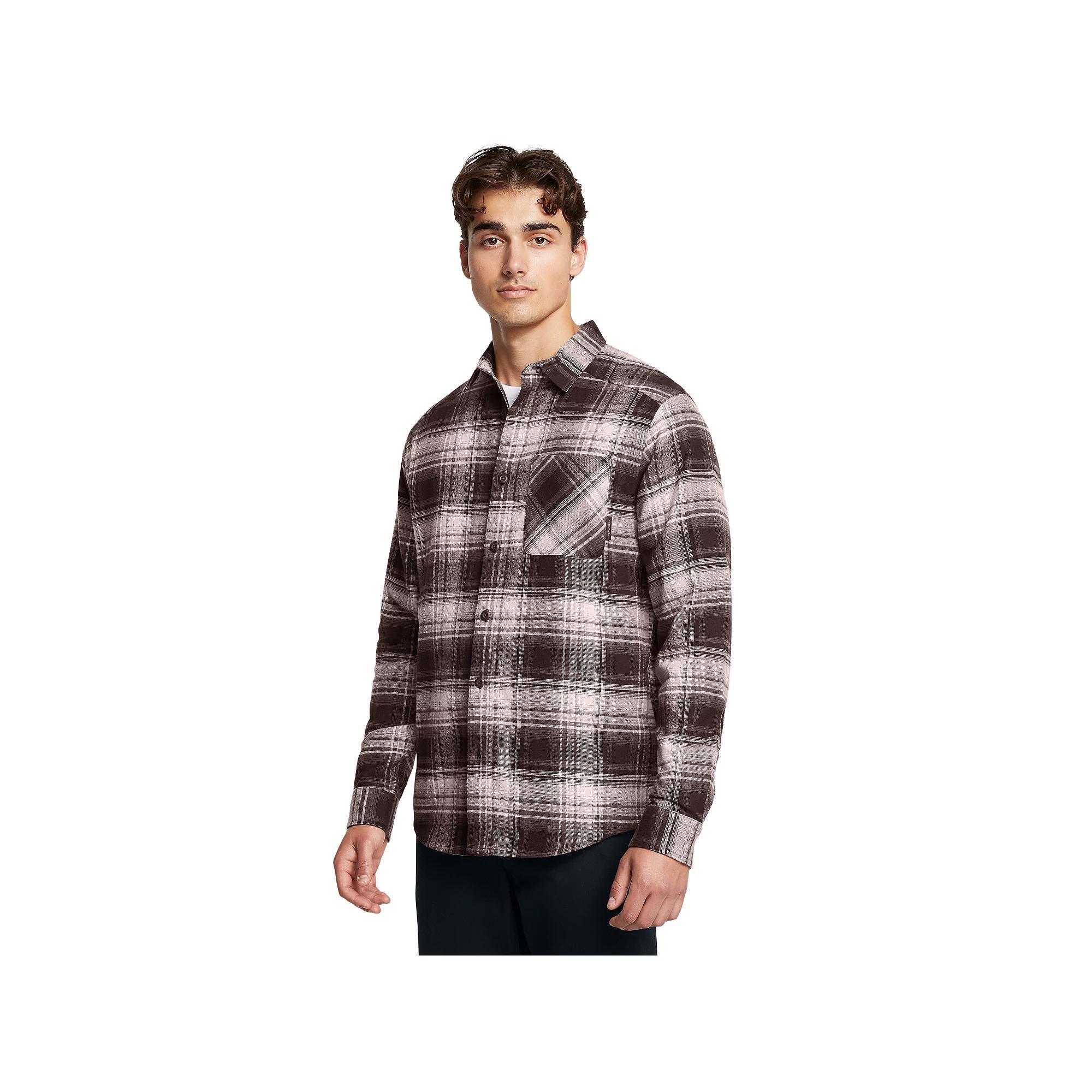 Mens Under Armour Expanse Flannel Shirt Product Image