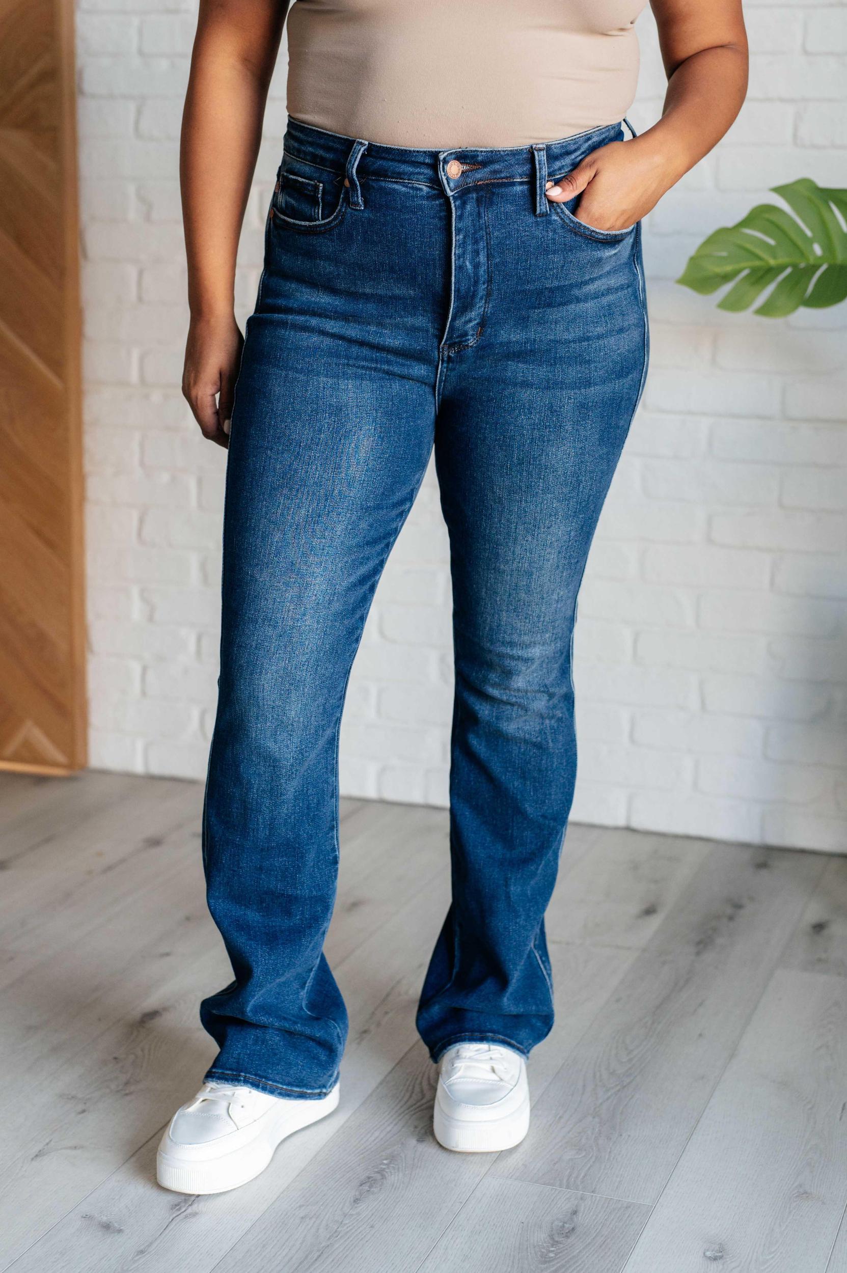 Judy Blue High Rise Tummy Control Bootcut Jeans Product Image