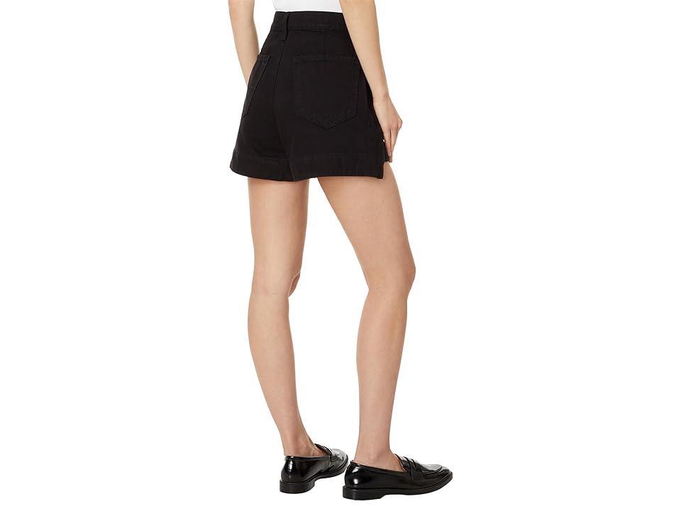 Tailored Slouchy Denim Shorts Product Image