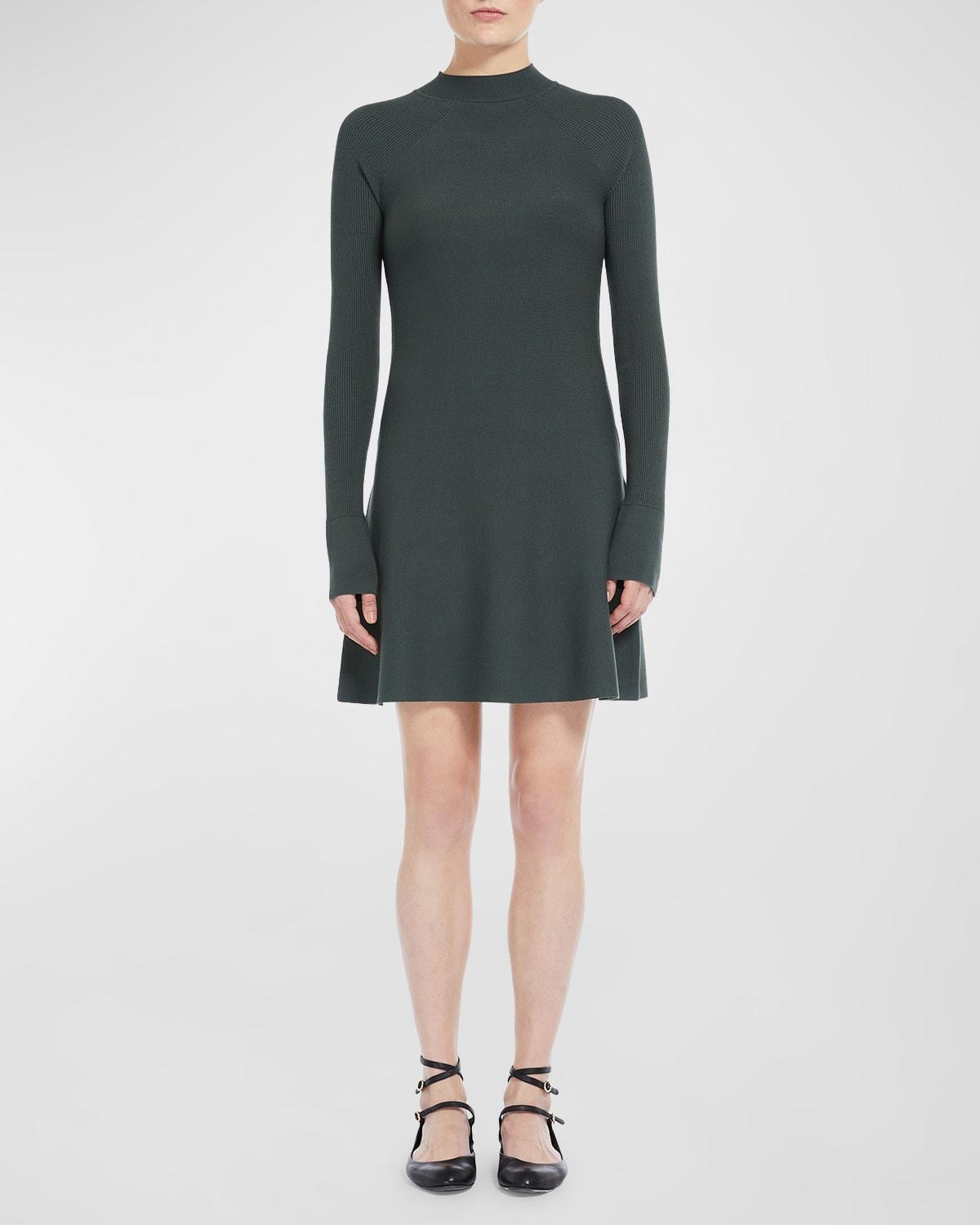 Womens Pireo Mock Turtleneck Knit Minidress Product Image