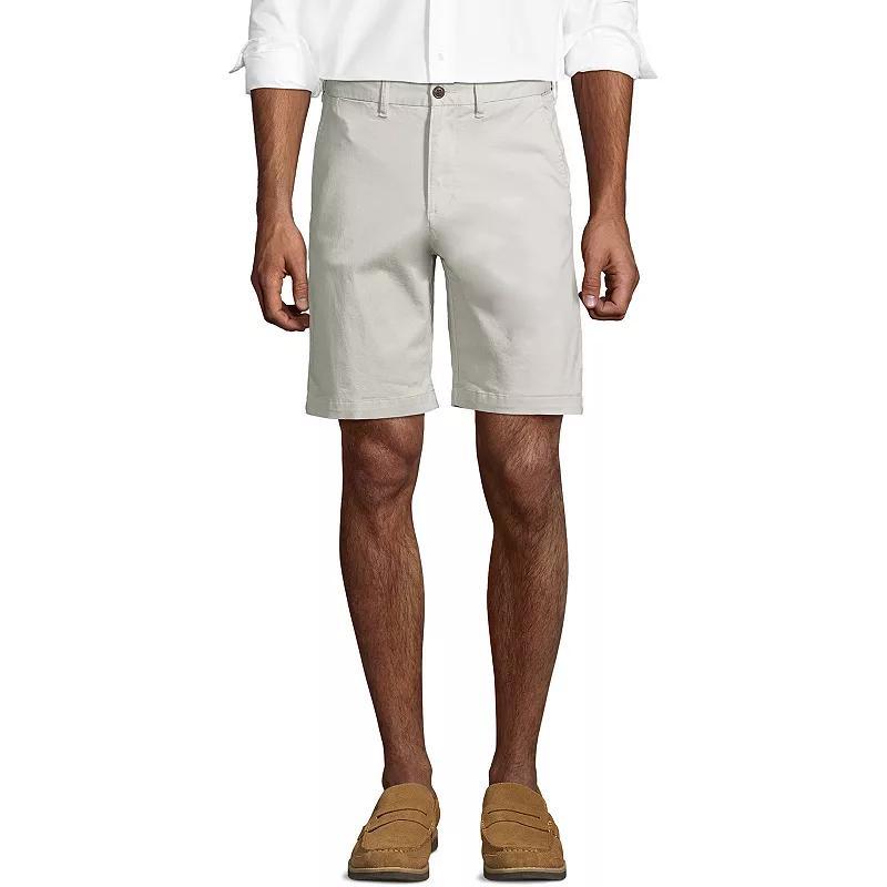 Men's Lands' End 9-inch Comfort-Waist Comfort-First Knockabout Chino Shorts, Size: 44, Soft Pink Product Image