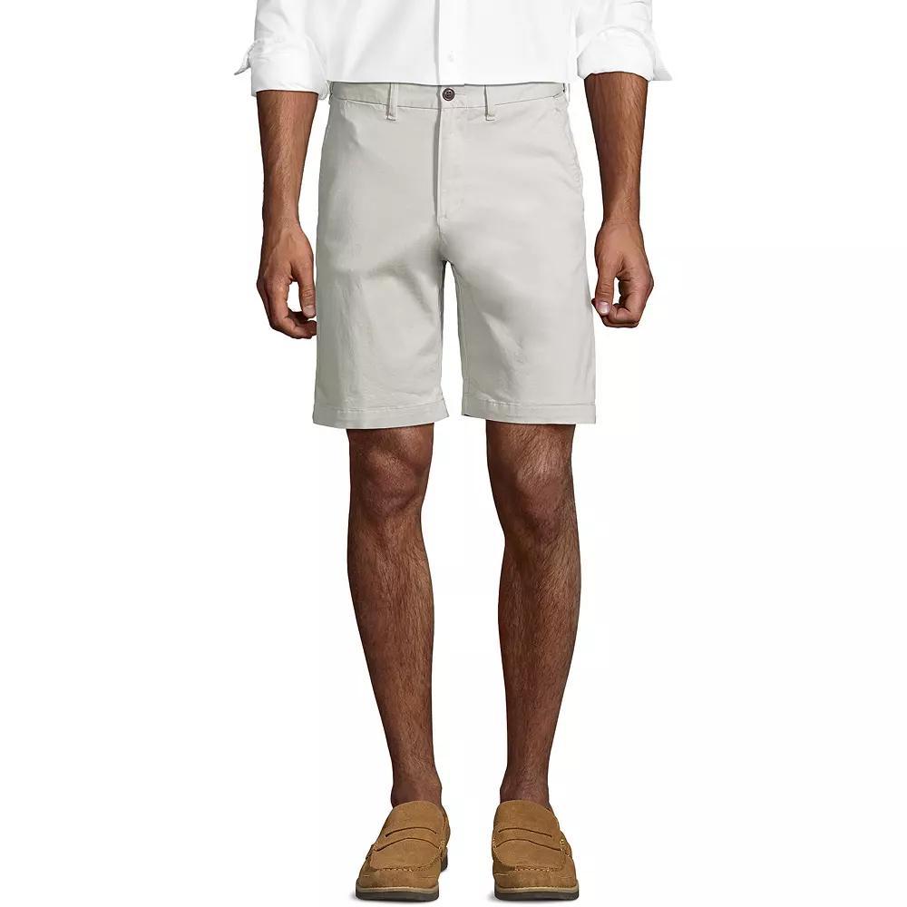 Men's Lands' End 9-inch Comfort-Waist Comfort-First Knockabout Chino Shorts, Size: 44, Soft Pink Product Image