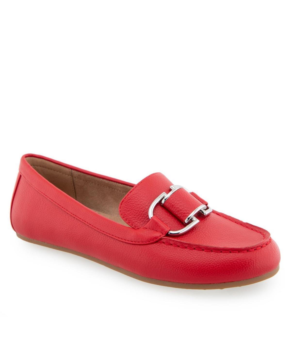 Aerosoles Denver Women's Dress Loafers, Size: 6 Wide, White Pu Product Image