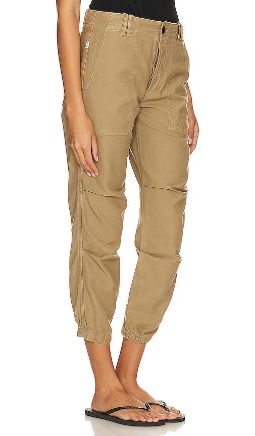 Agnit Sateen Cropped Utility Trousers Product Image
