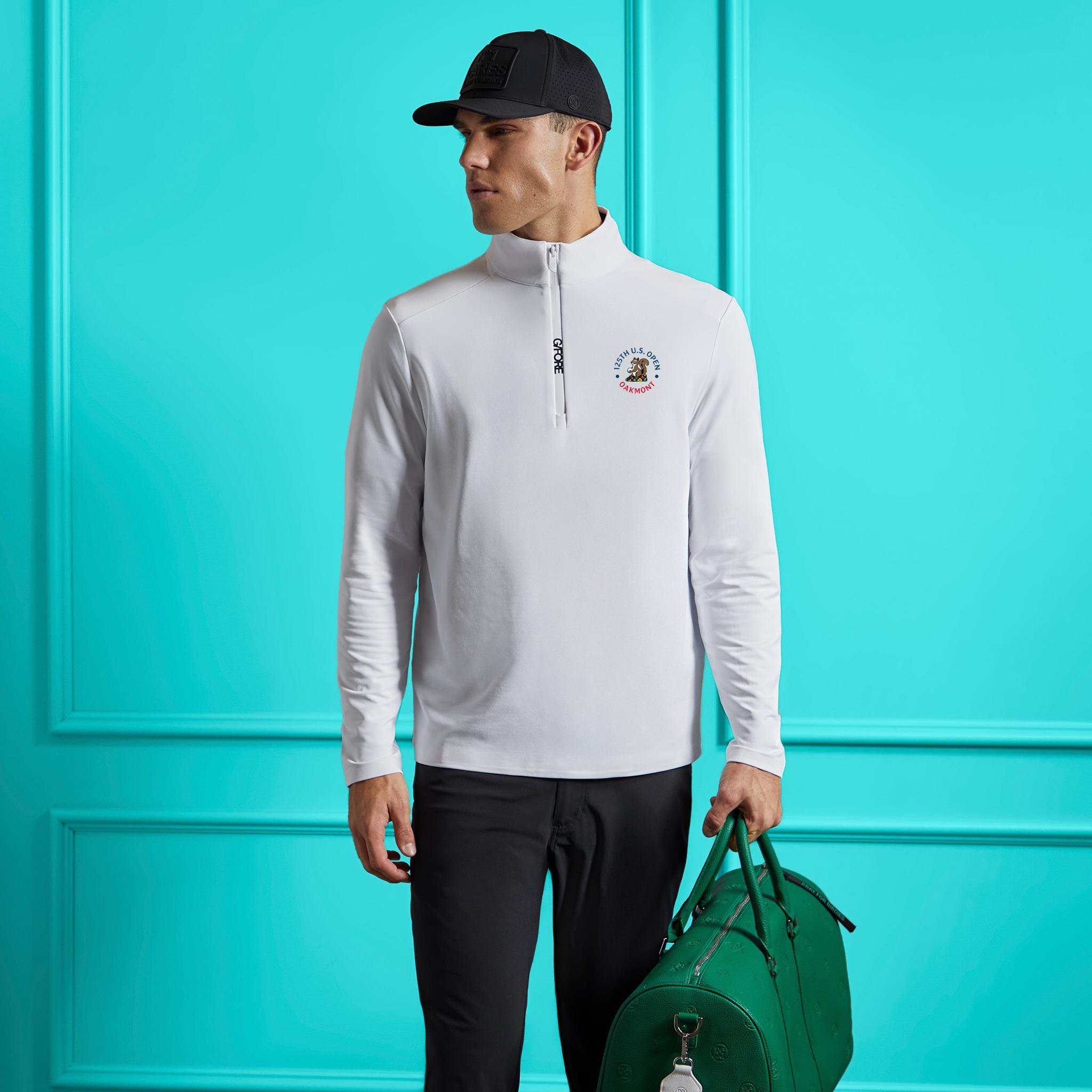 LTD RELEASE 2025 U.S. OPEN BRUSHED BACK TECH QUARTER ZIP PULLOVER Product Image