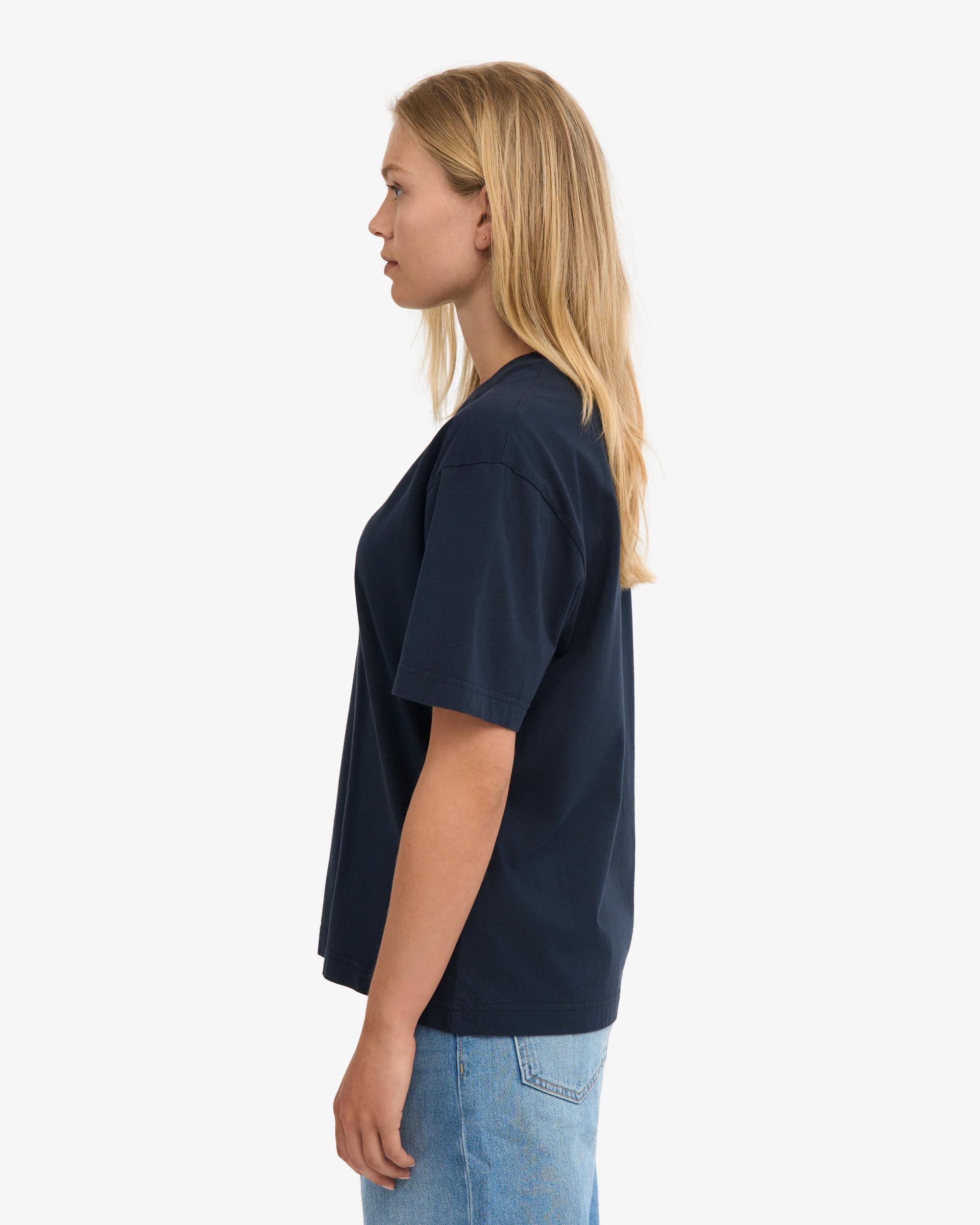 Oversized Organic T-Shirt - Magenta Blaze Product Image