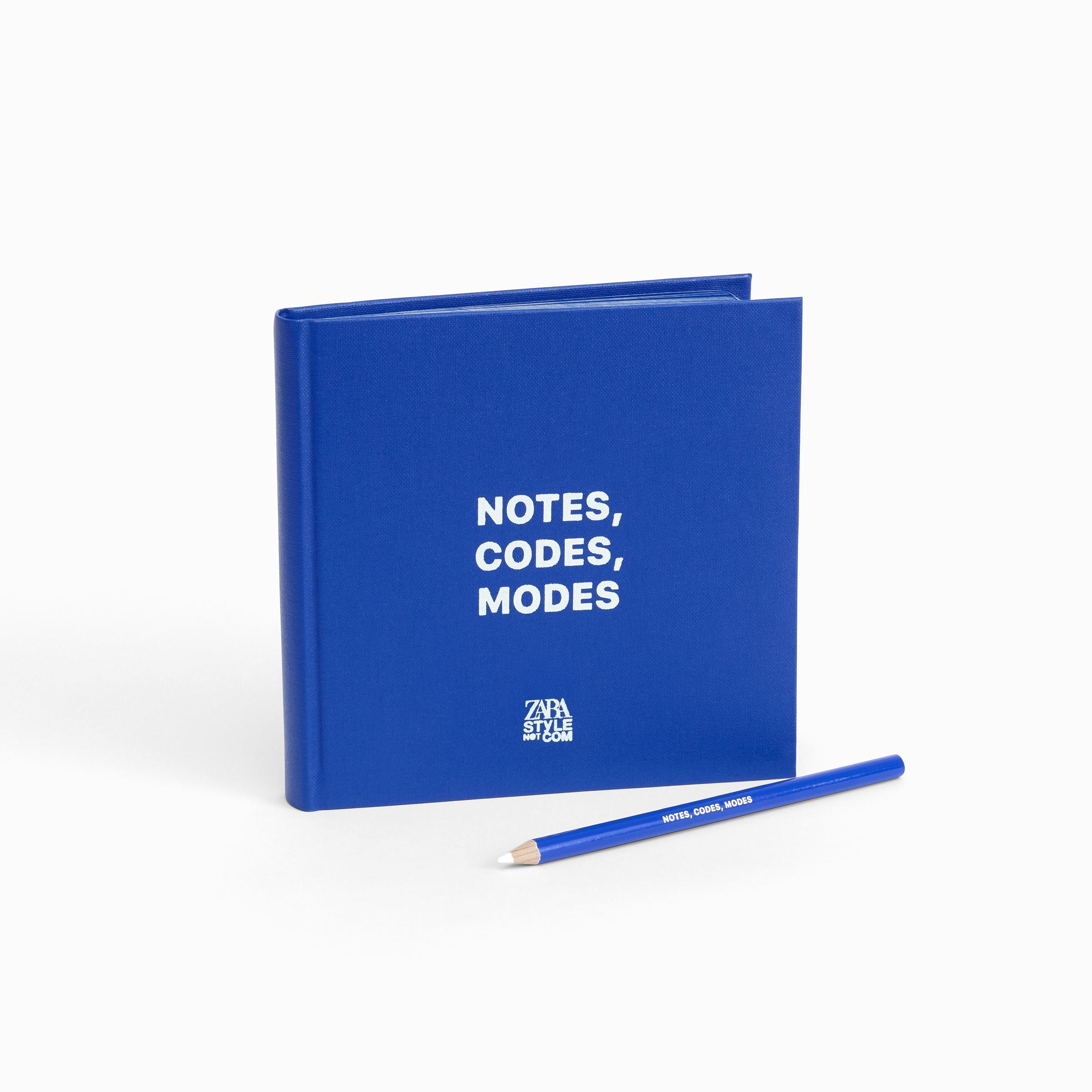 NOTEBOOK WITH PEN ZARA STYLENOTCOM Product Image