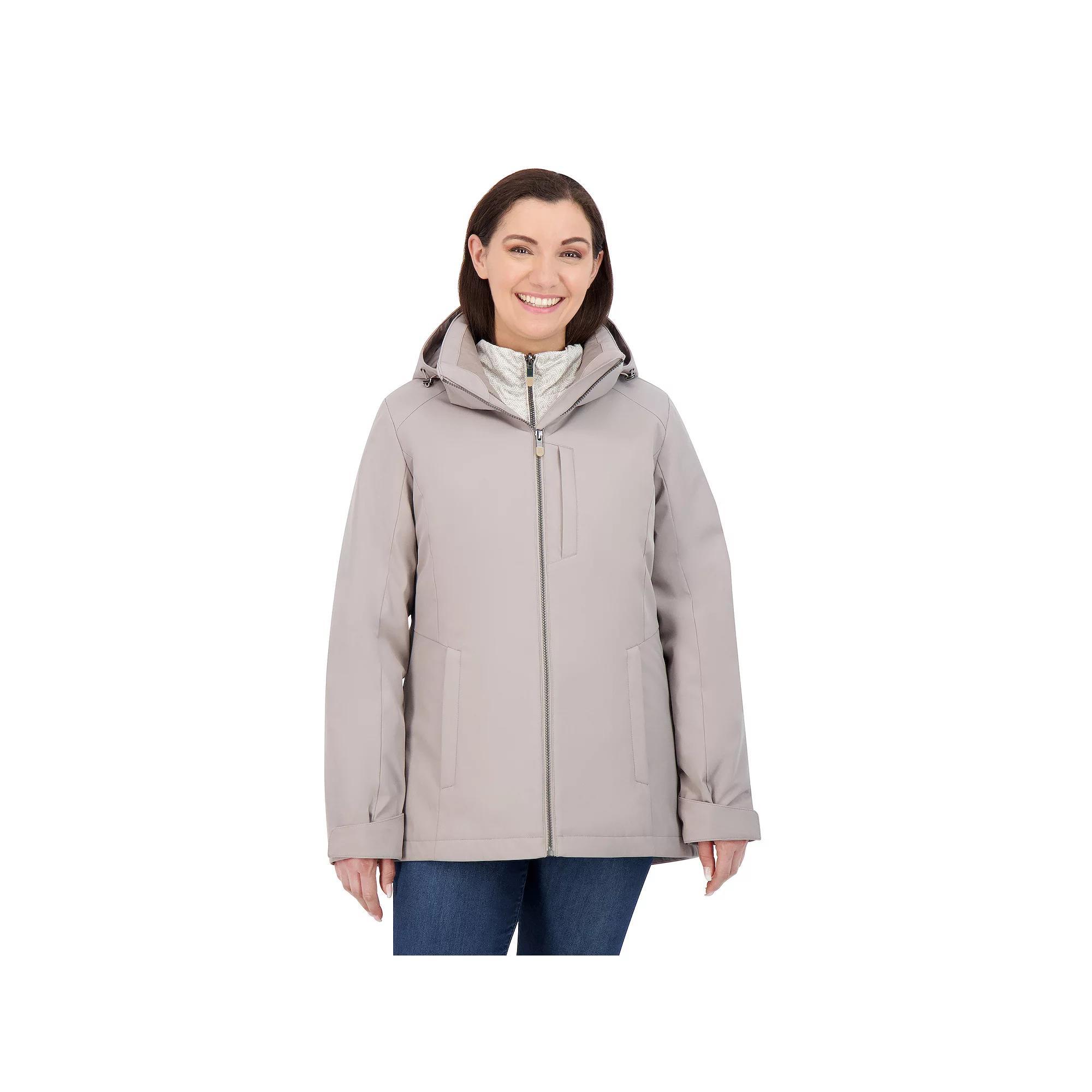 Women's ZeroXposur Deonna 3-in-1 Systems Jacket, Size: XL, Pebble Product Image